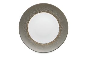 Тарелка обеденная Haviland Дыхание золота Золотистый декор 28 см, фарфор