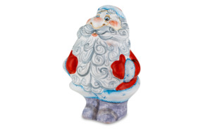Фигурка Ярославская майолика Дед Мороз 11 см, керамика