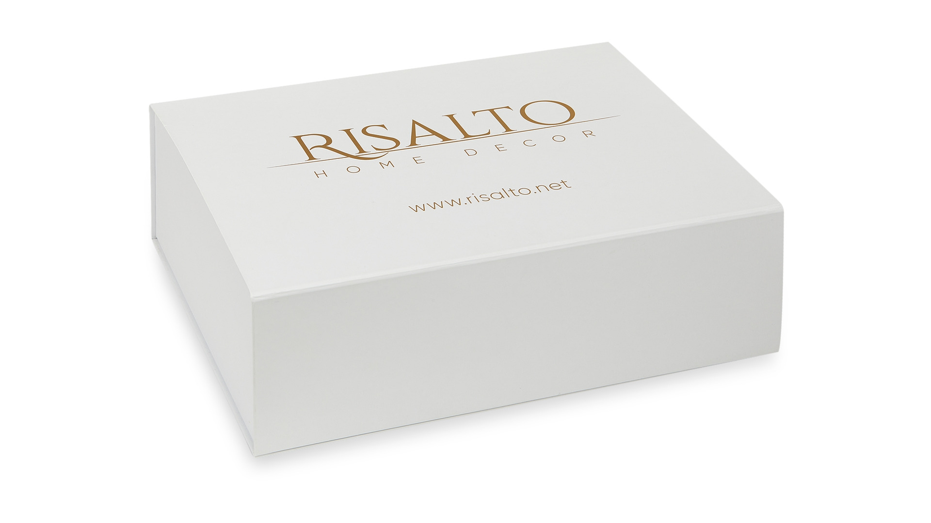 Подарочный набор Risalto ваза Черное золото, рефилл Ghiaccio e neve Холодный лед 500 мл