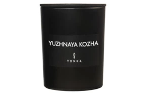 Свеча ароматическая Tonka Black matt Yuzhnaya Kozha 250 мл