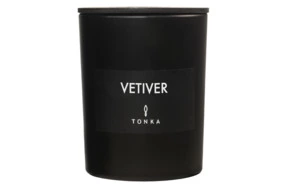 Свеча ароматическая Tonka Black matt Vetiver 250 мл