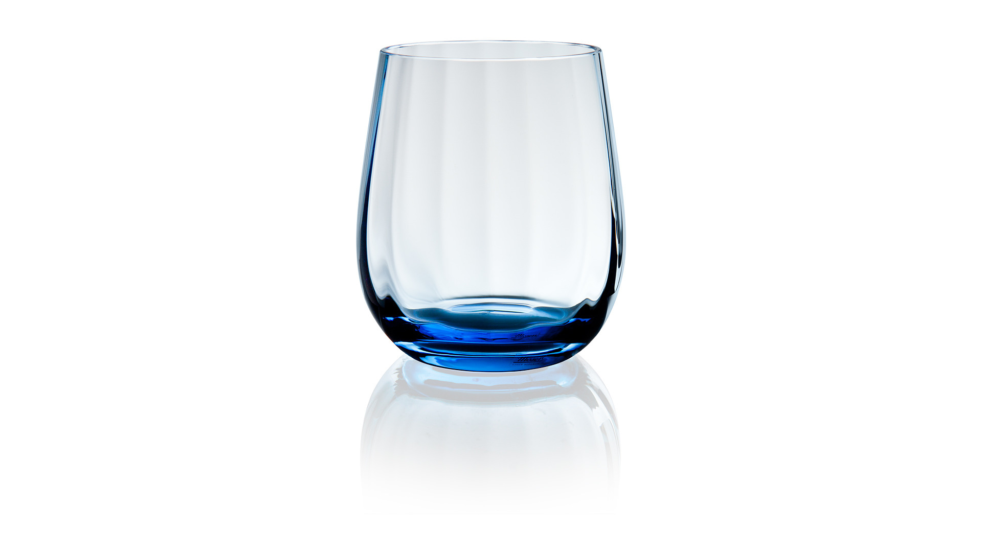 Набор стаканов для виски Moser Оптик 360 мл, 2 шт, розалин, аквамарин, п/к