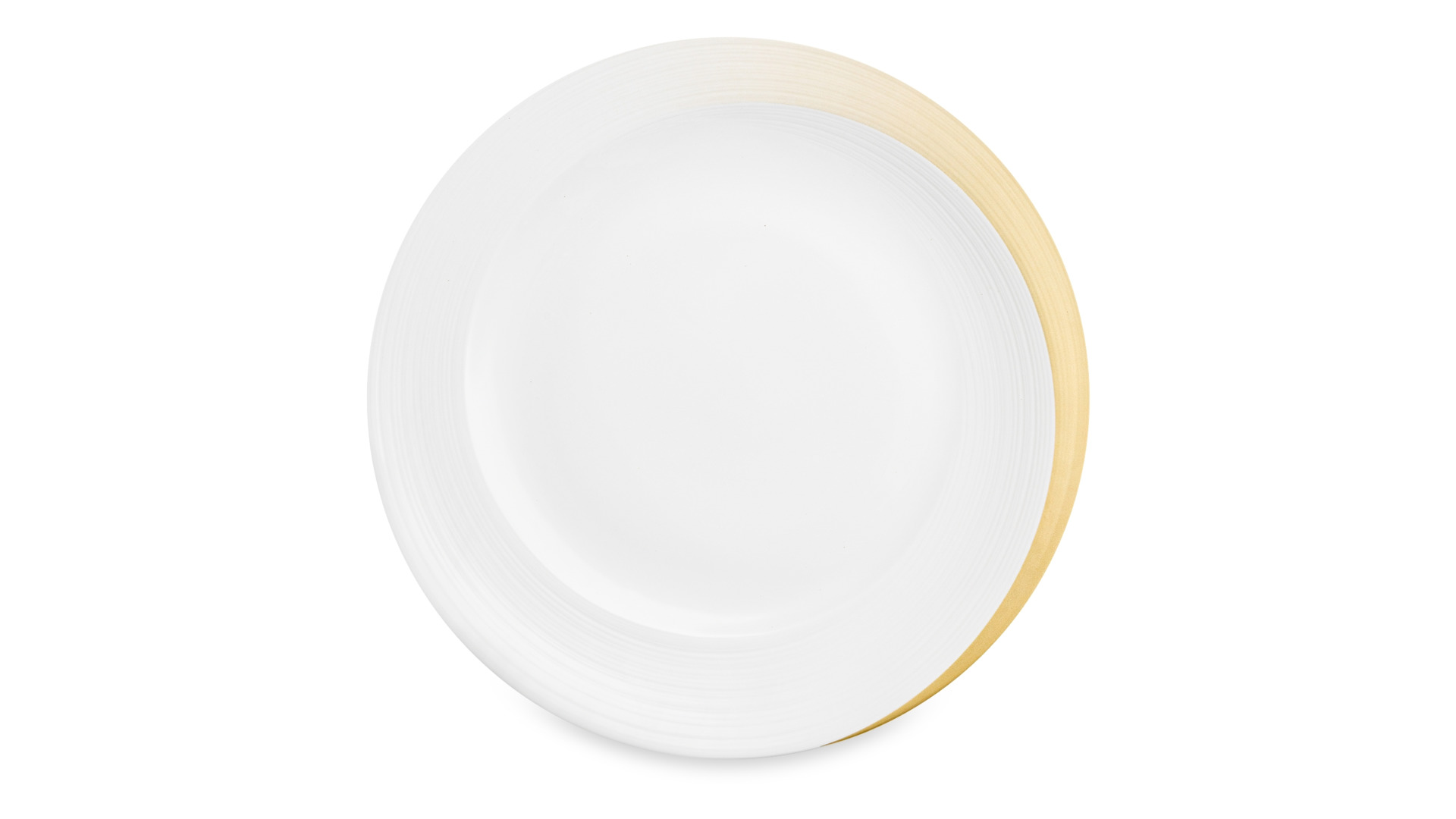 Тарелка обеденная Narumi Золотой жемчуг 27 см, фарфор костяной
