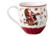 Кружка для чая и кофе Villeroy&Boch Annual Christmas Edition Санта и Ангел 530 мл, фарфор, п/к