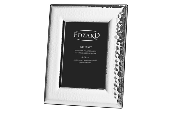 Рамка для фото Edzard Позитано 13х18 см, посеребрение