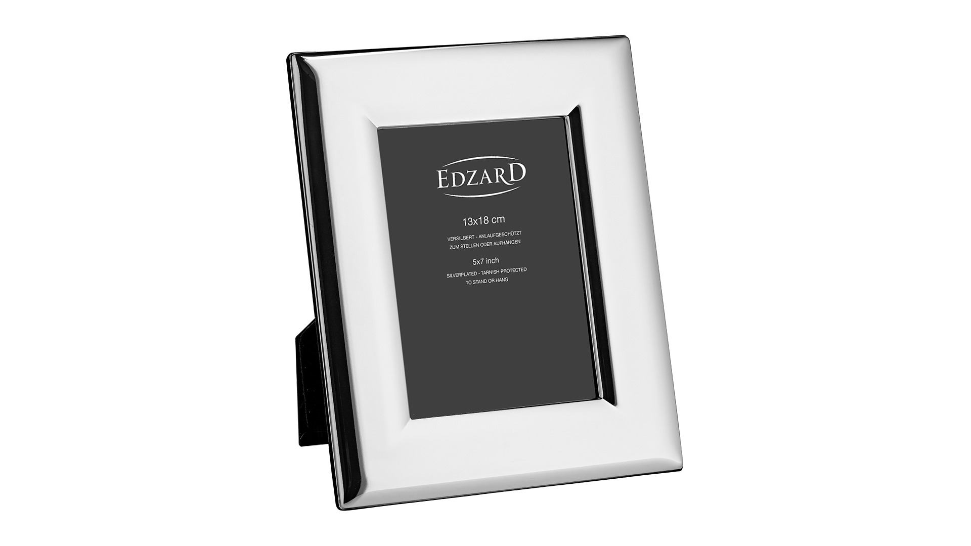 Рамка для фото Edzard Позитано 13х18 см, посеребрение
