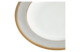 Тарелка суповая Wedgwood Ренессанс 23 см, фарфор, серая