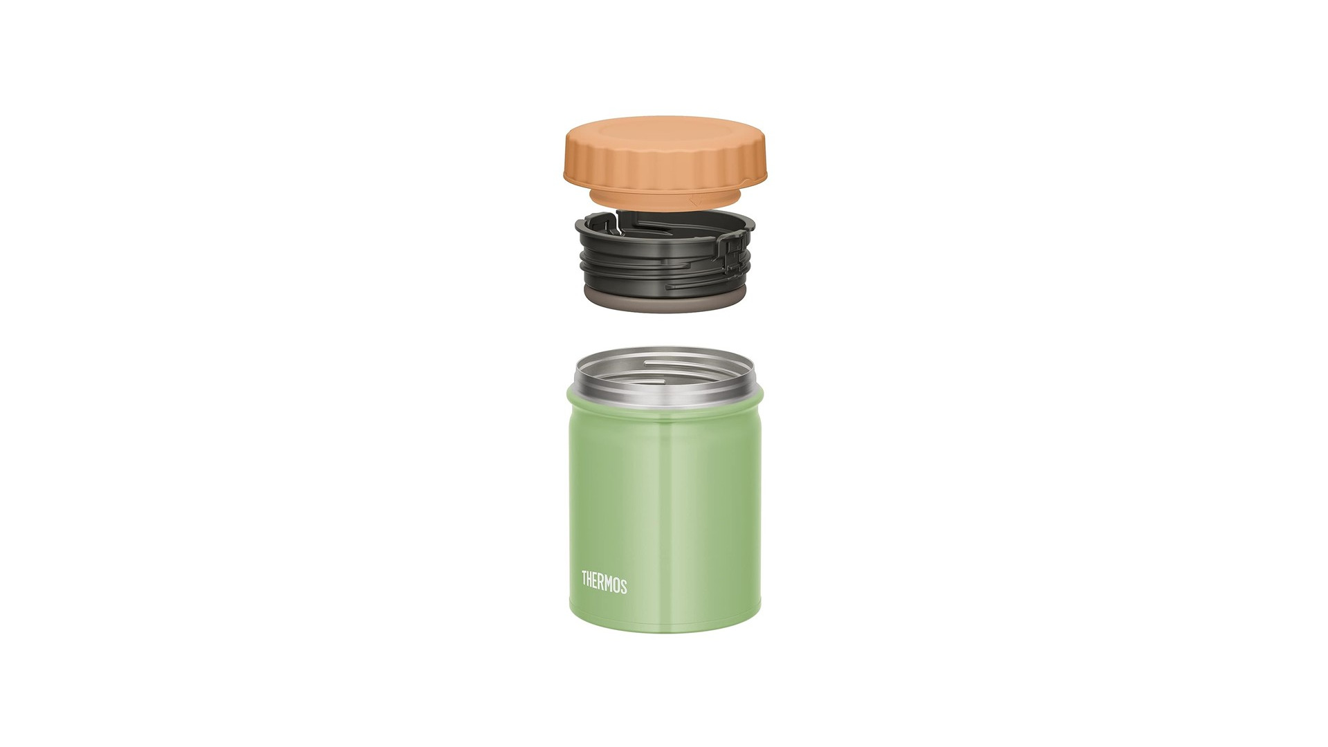 Термос Thermos JBT-501 KKI, 500 мл, сталь нержавеющая, оливковый, п/к (562548)