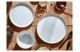 Набор тарелок обеденных Portmeirion Минералы Лунный камень 26 см, 4 шт, керамика