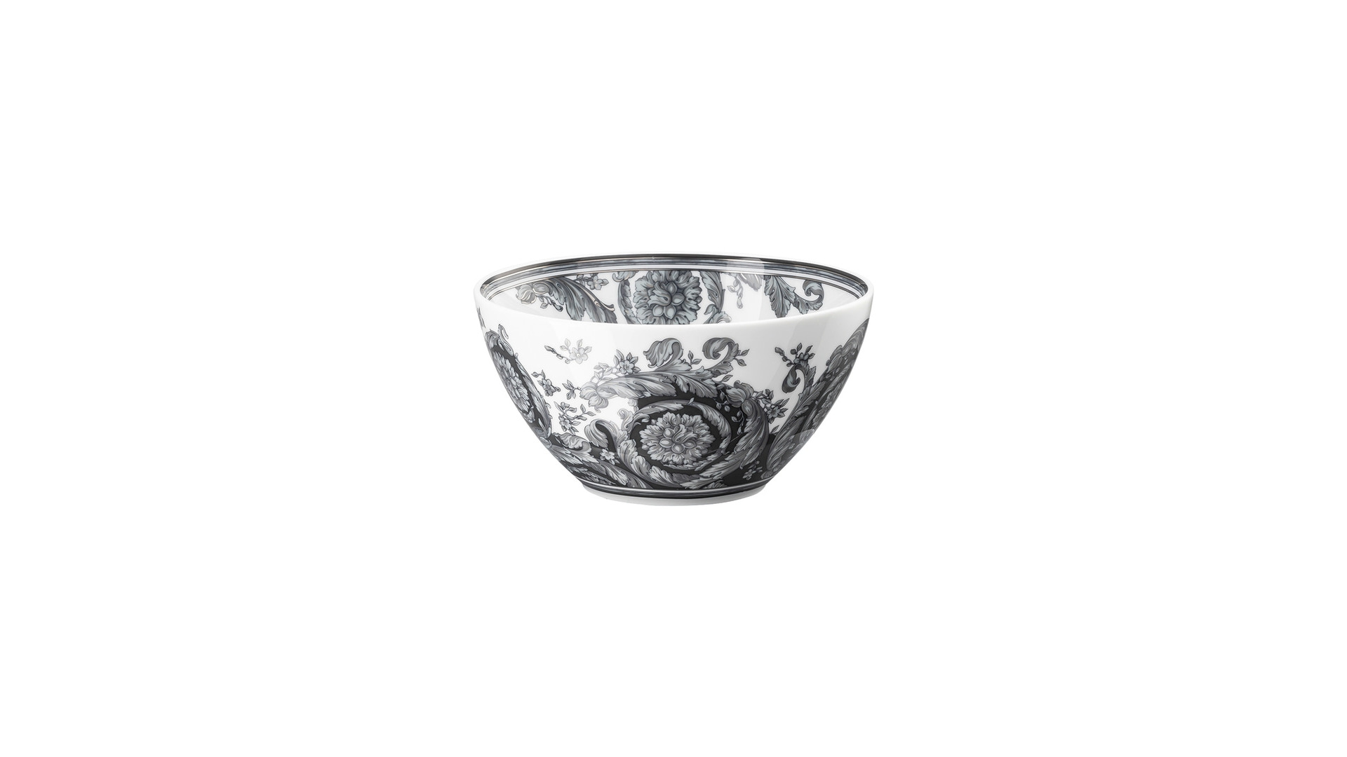 Салатник порционный Rosenthal Versace Барокко Дымка 15 см, фарфор