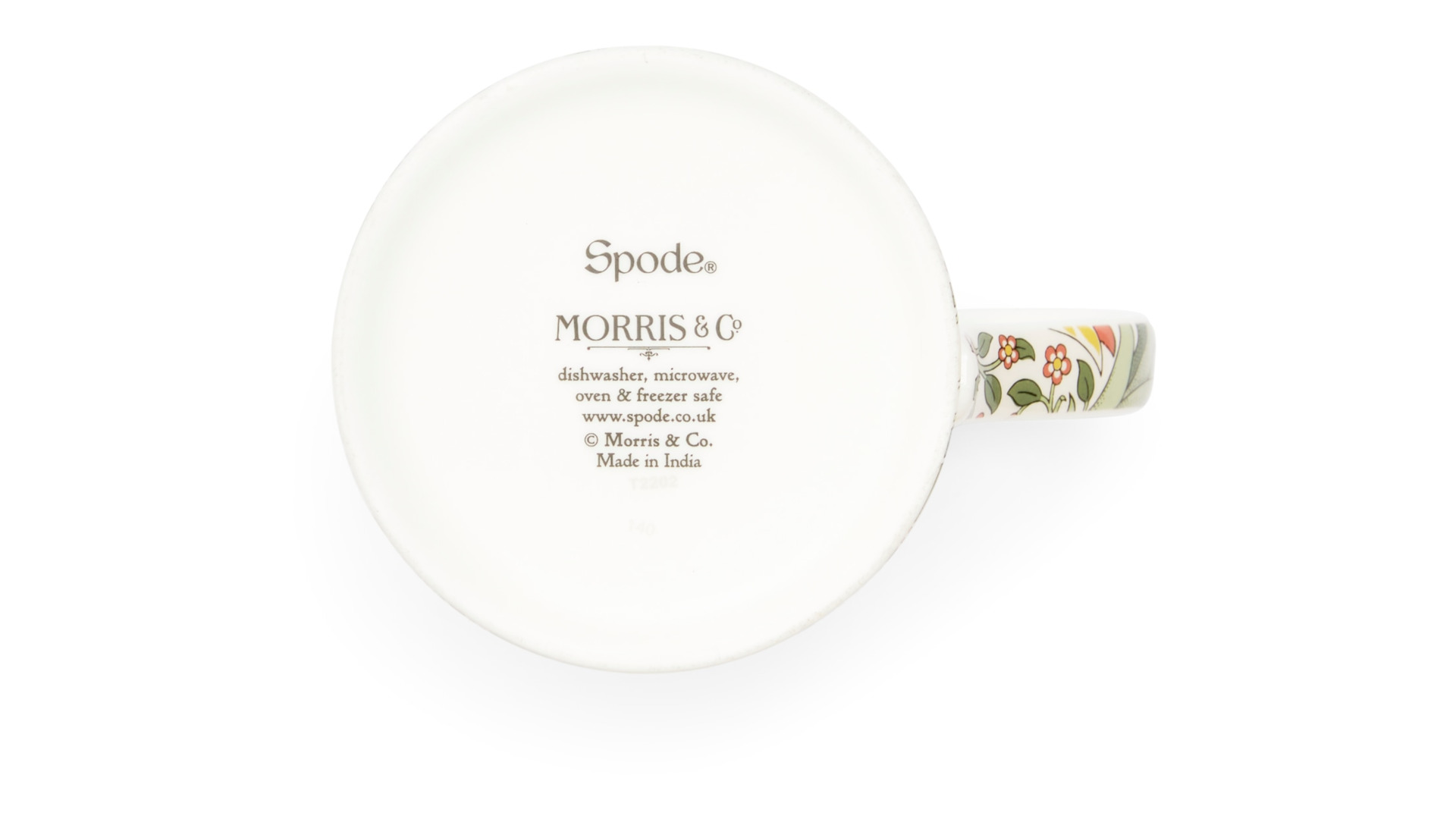 Кружка Spode Моррис и Ко Нарцисс 340 мл, фарфор костяной