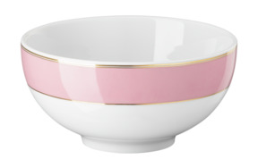 Салатник порционный Rosenthal Сваровски 12 см, фарфор, розовый