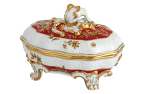 Шкатулка Meissen Стручковый перец 11,5 см, фарфор, лимитированный выпуск